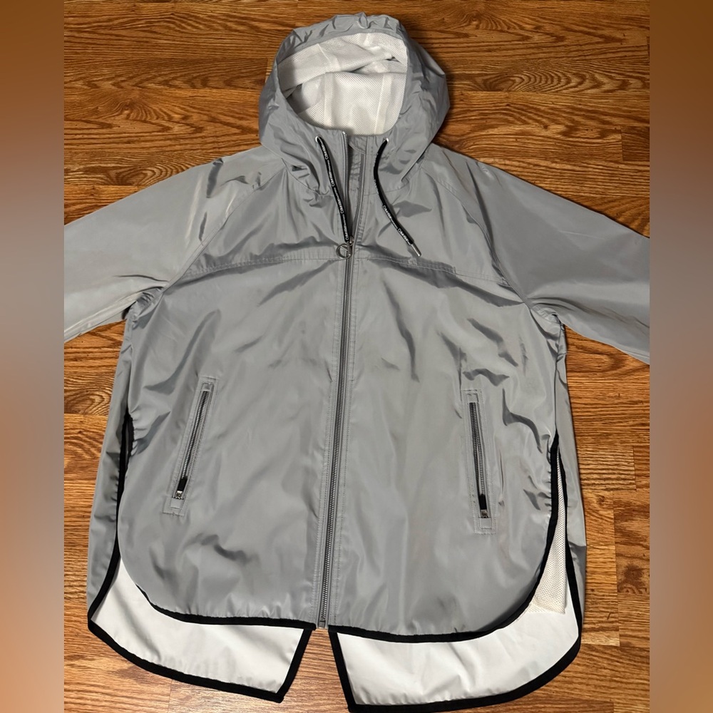 Calvin Klein Performance Crossover-Back Hooded Ra… - image 11